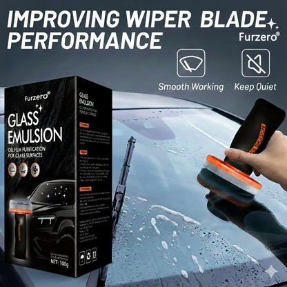Furzero® Glass Emulsion — The Ultimate Deep-Clean Treatment for Crystal-Clear, Safe, Comfort Driving