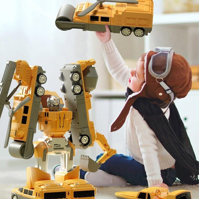 Remifa®Savy Magnetic Robo Car Adventure with Storage Box