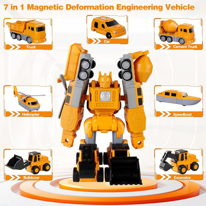 Remifa®Savy Magnetic Robo Car Adventure with Storage Box