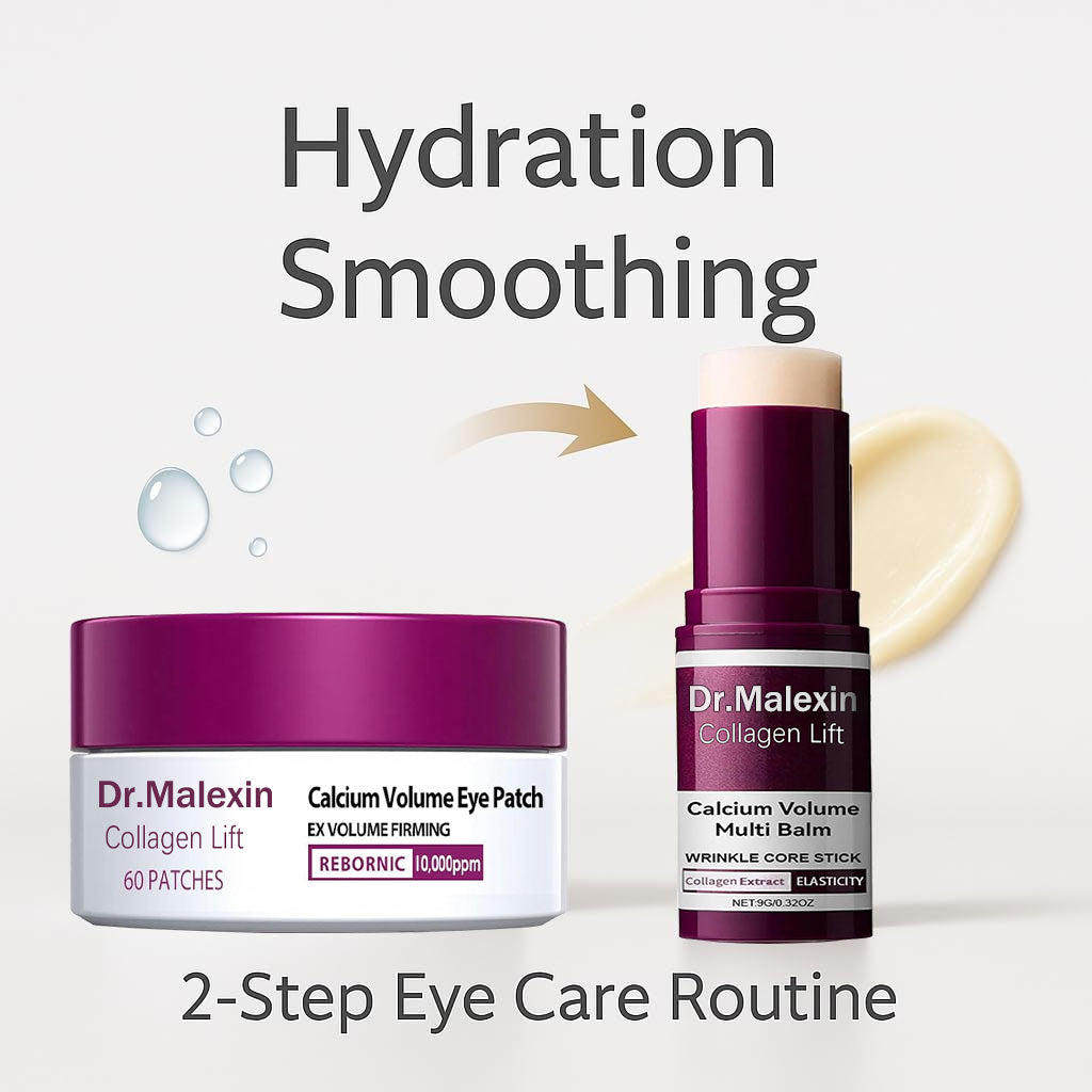 [Dr.Malexin Official]🍀Calcium Volume Multi Balm+Eye Patch 60ea Korean Skin Care Cosmetics