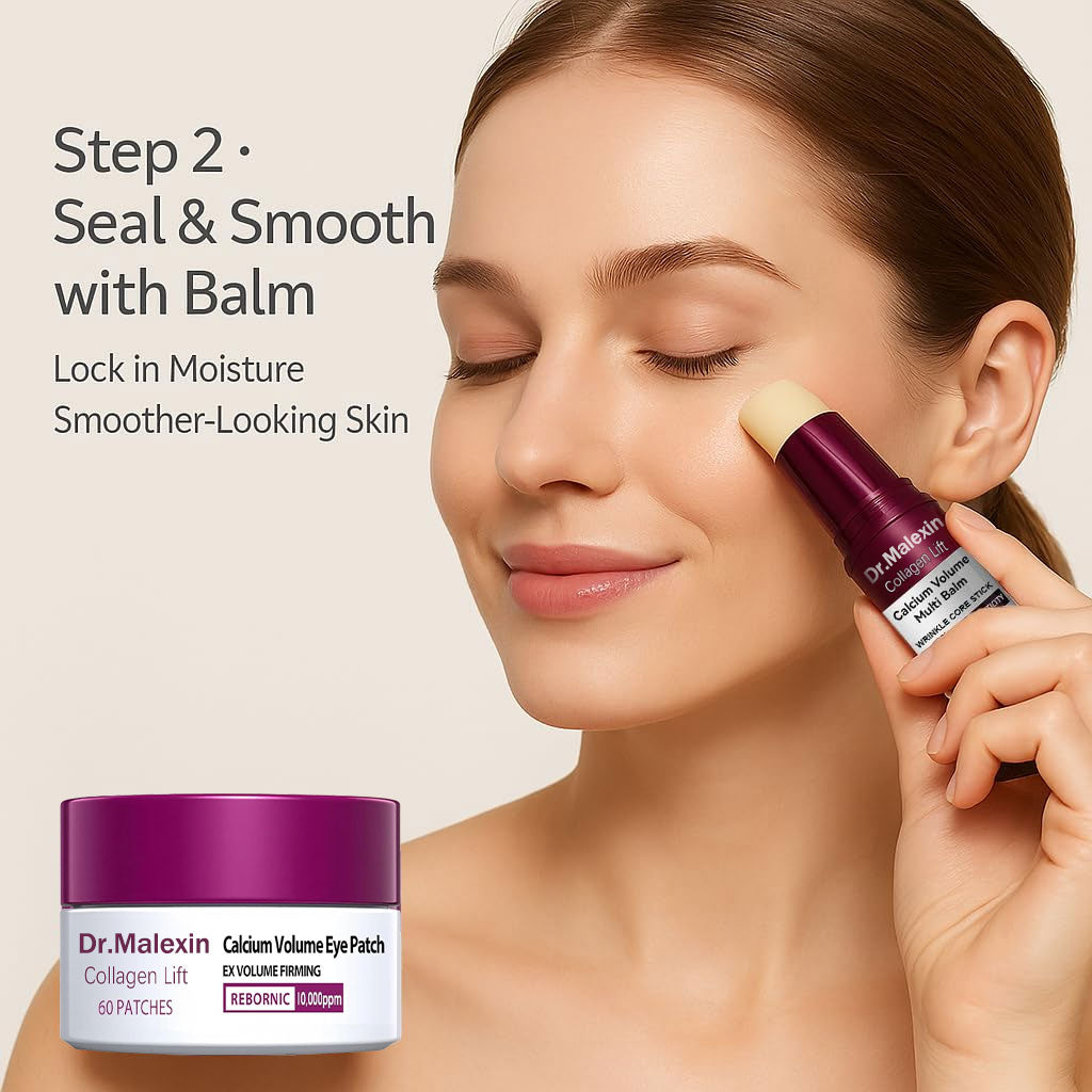 [Dr.Malexin Official]🍀Calcium Volume Multi Balm+Eye Patch 60ea Korean Skin Care Cosmetics