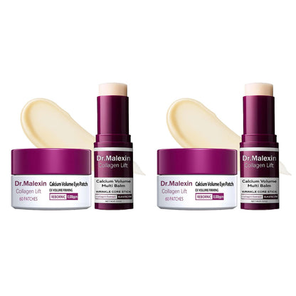 [Dr.Malexin Official]🍀Calcium Volume Multi Balm+Eye Patch 60ea Korean Skin Care Cosmetics