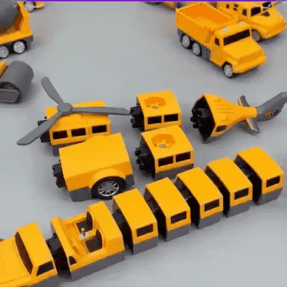 Remifa®Savy Magnetic Robo Car Adventure with Storage Box