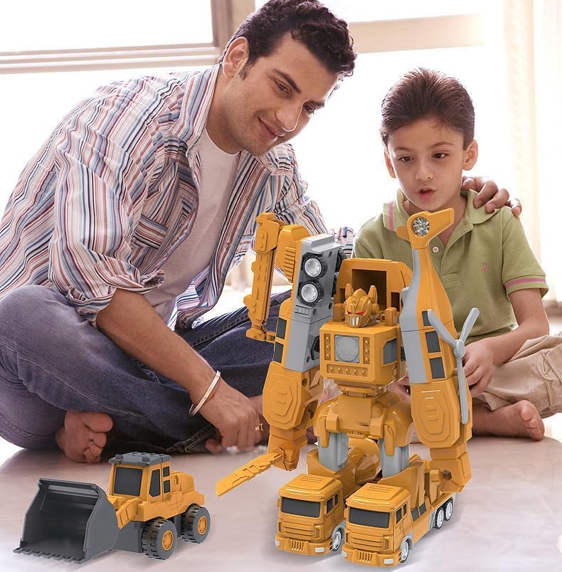 Remifa®Savy Magnetic Robo Car Adventure with Storage Box