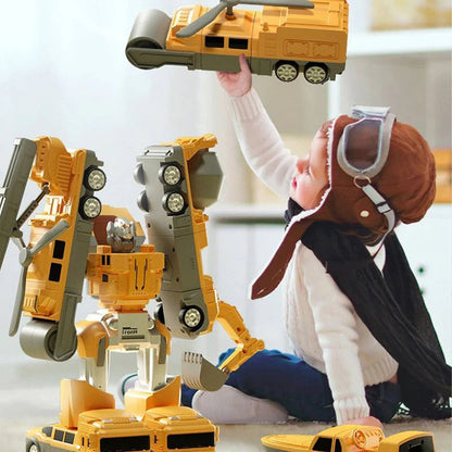 Remifa®Savy Magnetic Robo Car Adventure with Storage Box