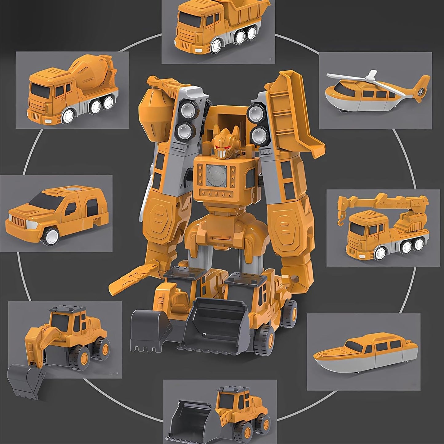 Remifa®Savy Magnetic Robo Car Adventure with Storage Box